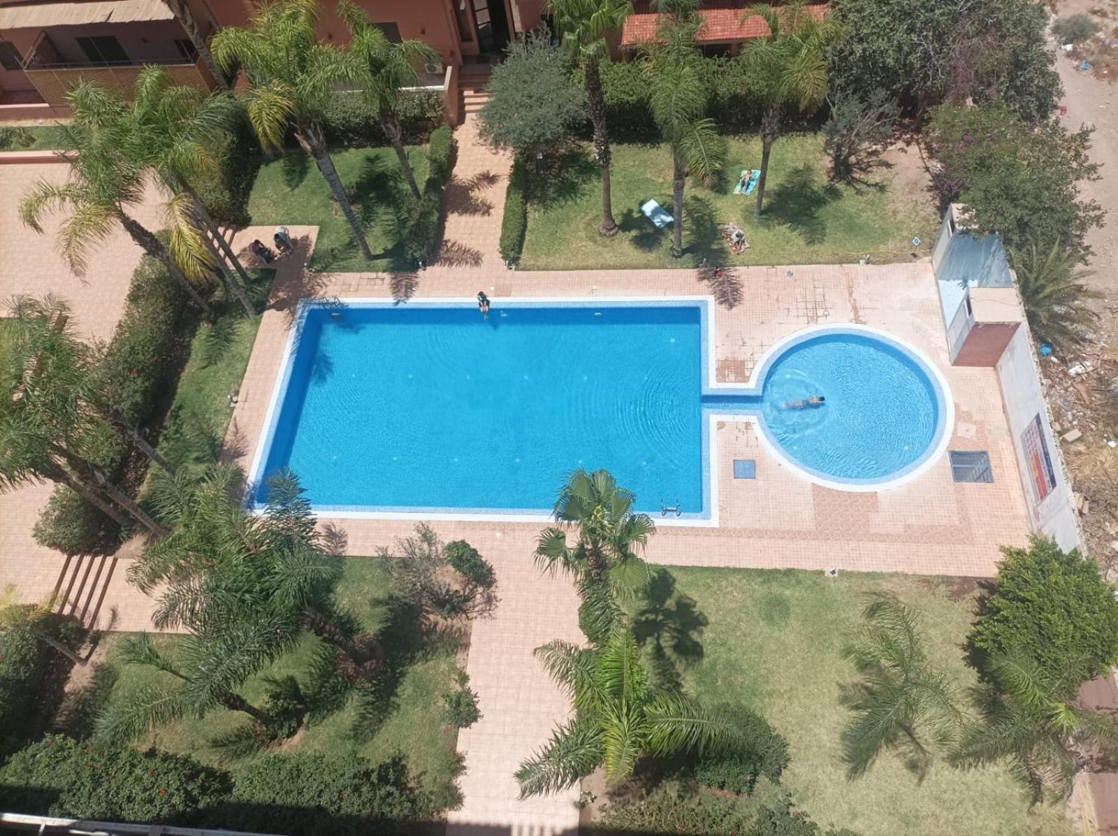 Appartement Haut Standing Vu Piscine Marrakesz Zewnętrze zdjęcie